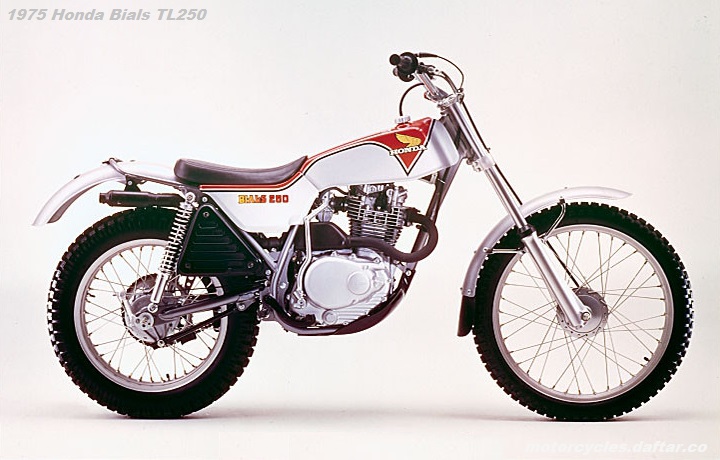 Honda TL250 Bials 1975 Trial Motorbike