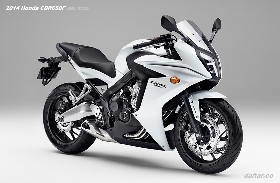 2014 Honda CBR650F (EBL-RC83) White