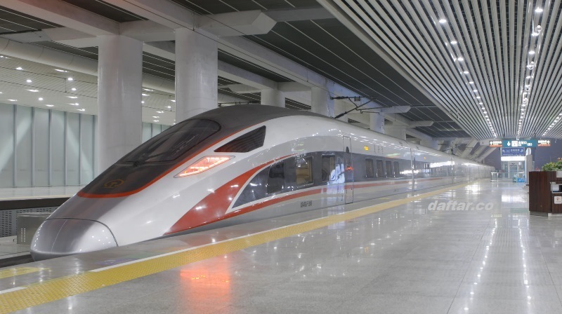 Kereta Cepat Tiongkok CR400 Fuxing Train 350kpj DAFTAR CO