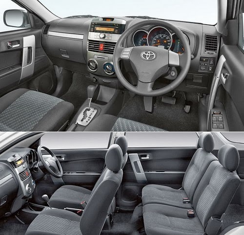 Interior Toyota Rush Terios Lama 2013