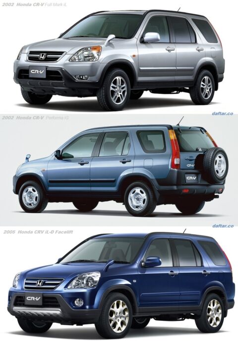 Honda CRV Gen-2 RD4 2002 2003 2004 2005 2006 2007